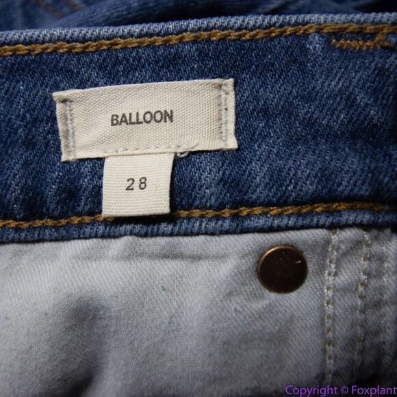 NEW Madewell Balloon Jeans in Ellisboro Wash, 28 - Picture 13 of 16